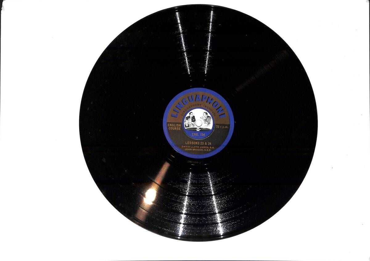 Linguaphone 1950's English Course Lesson 23&24 / 25&26 PLAK (10/7.5) PLK26074 - 1