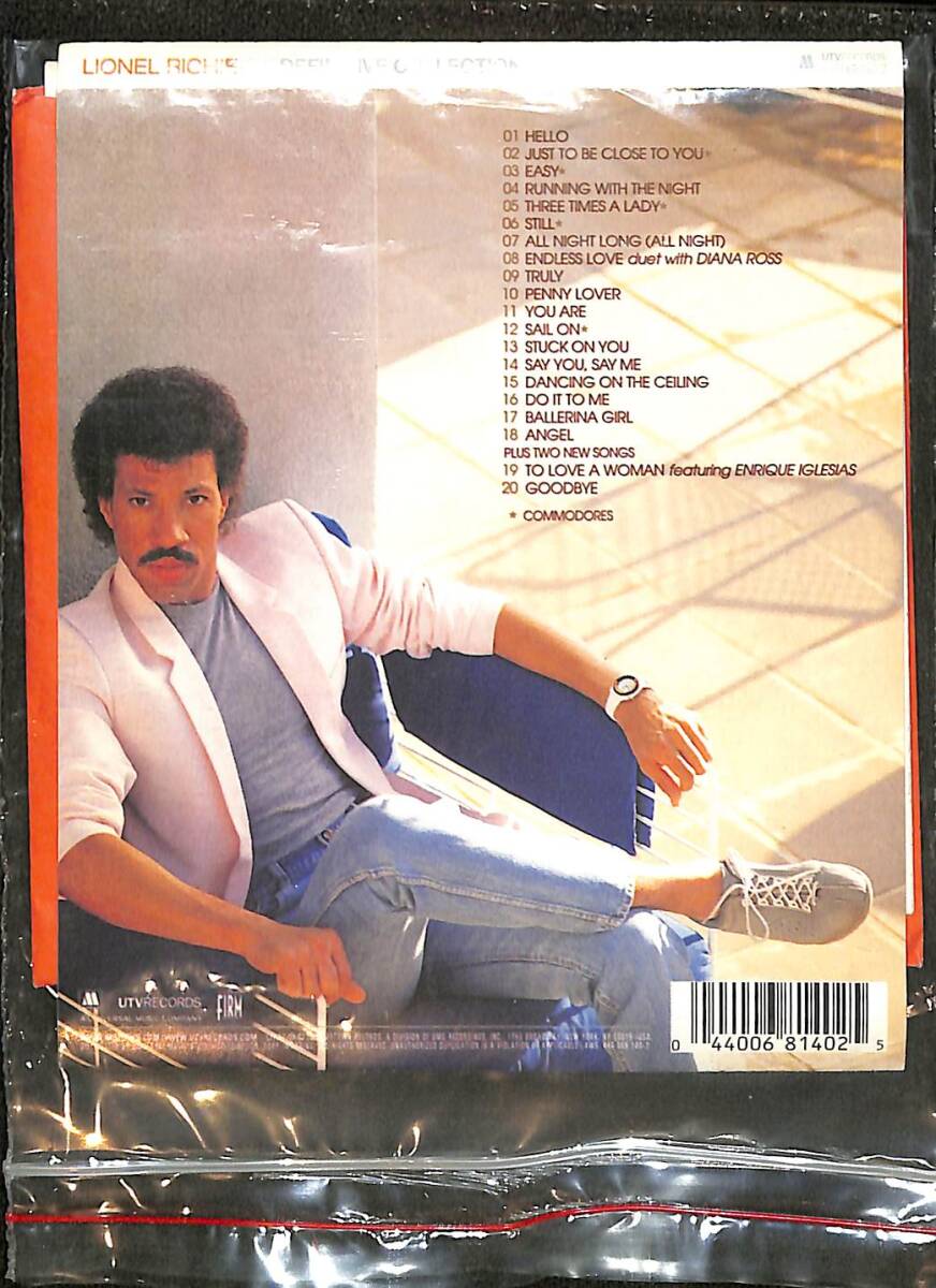 Lionel Richie – The Definitive Collection CD (İkinci El) CD5793 - 2