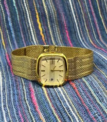 Lip Altın Kaplama Unisex Kurmalı Kol Saati SAA163 #1.14 - 2