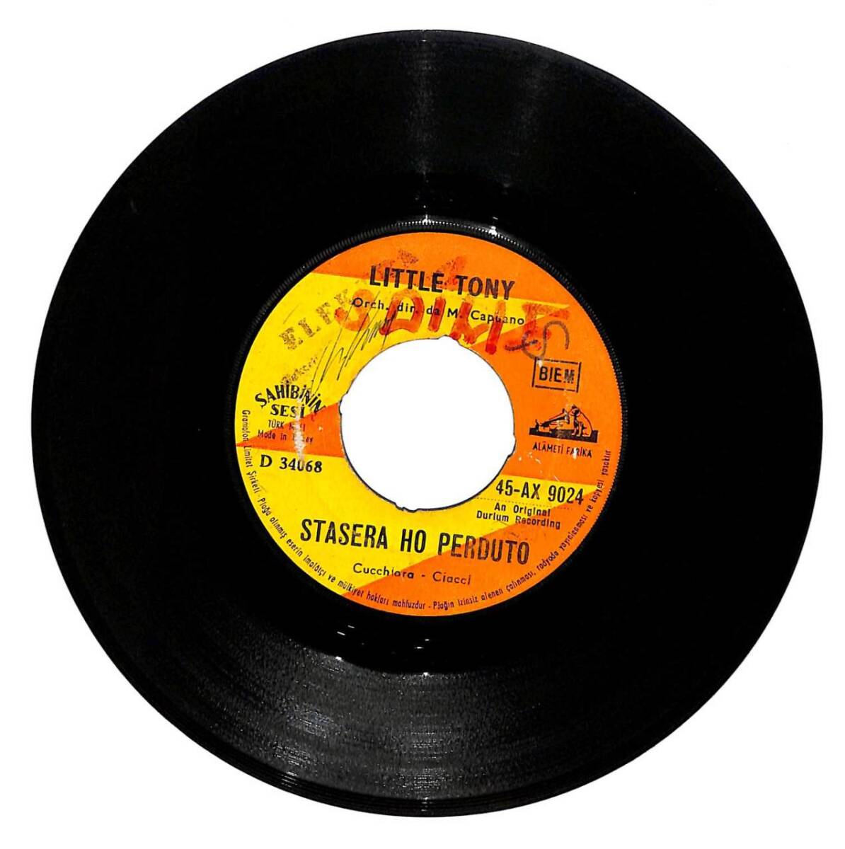 Little Tony (1967) - Muino A Vento Stasera Ho Perduto (107) PLK12552 - 1