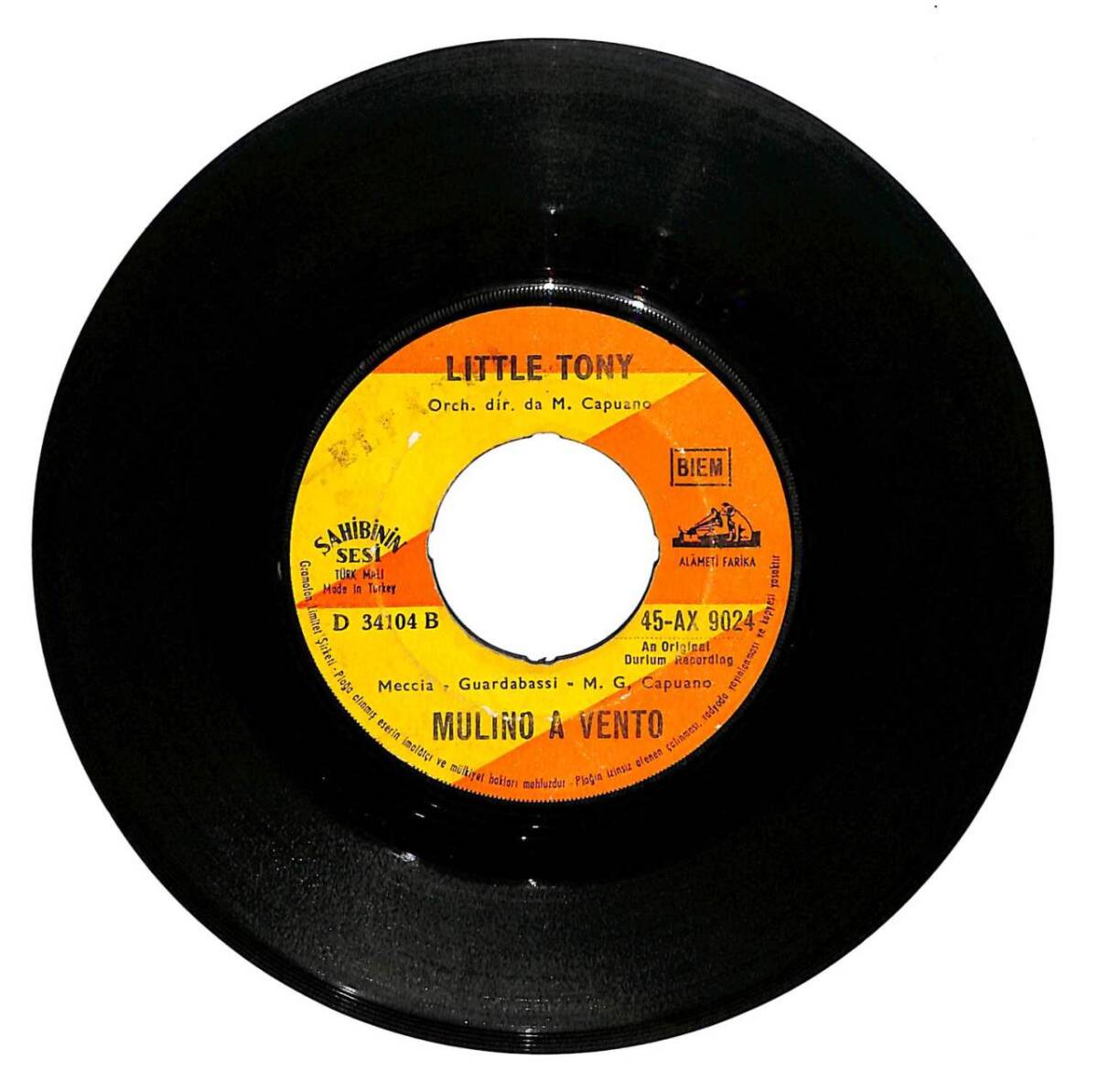 Little Tony (1967) - Muino A Vento Stasera Ho Perduto (107) PLK12552 - 2