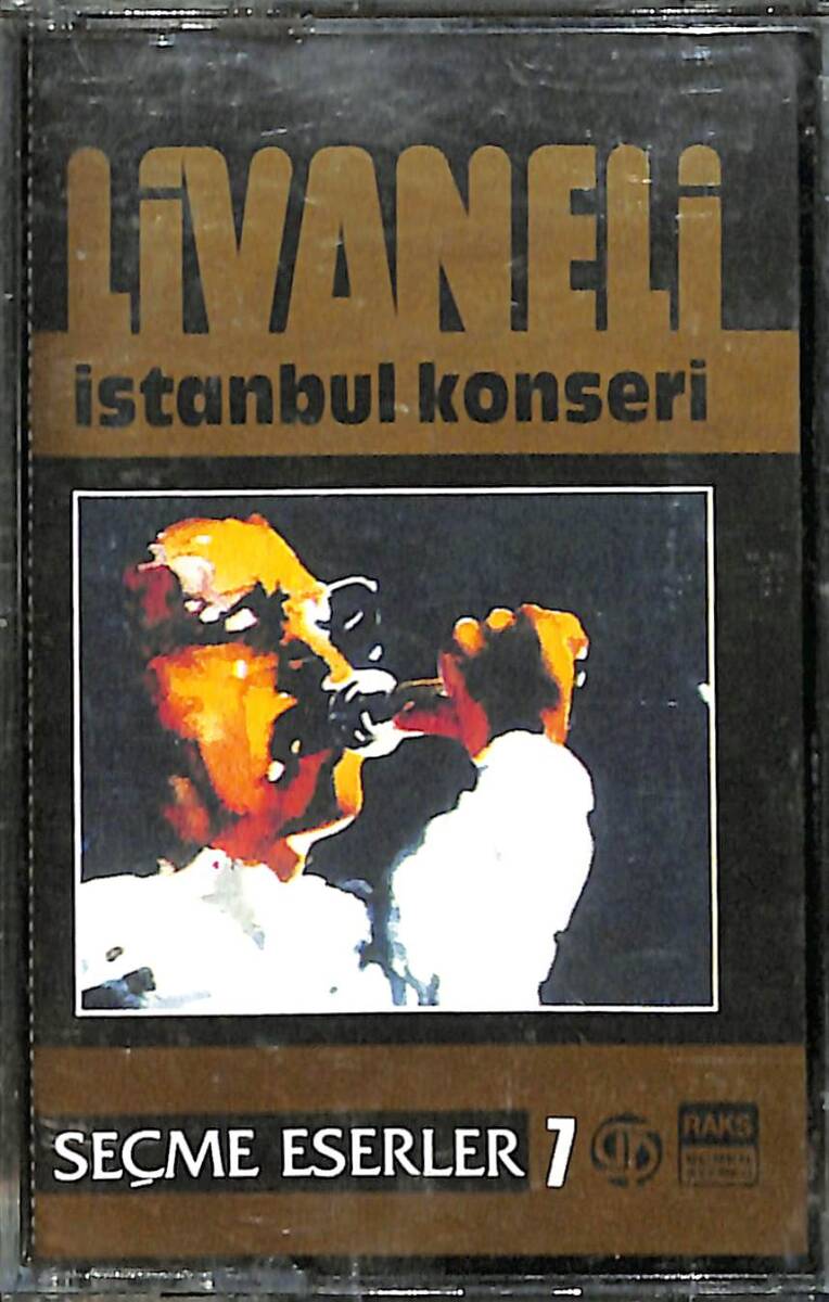 Livaneli - İstanbul Konseri / Seçme Eserler 7 Kaset (Sarı Bandrol - Kağıt Baskı - İkinci El) KST27705 - 1