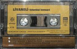 Livaneli - İstanbul Konseri / Seçme Eserler 7 Kaset (Sarı Bandrol - Kağıt Baskı - İkinci El) KST27705 - 2