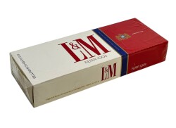 L&M 100's Açılmamış Karton Filtreli Sigara 1970'ler AOB4779 - 3