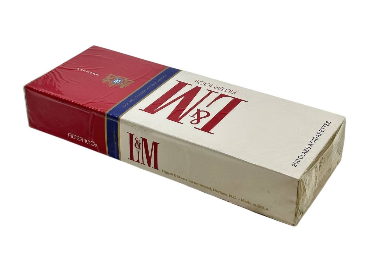 L&M 100's Açılmamış Karton Filtreli Sigara 1970'ler AOB4779 - 4