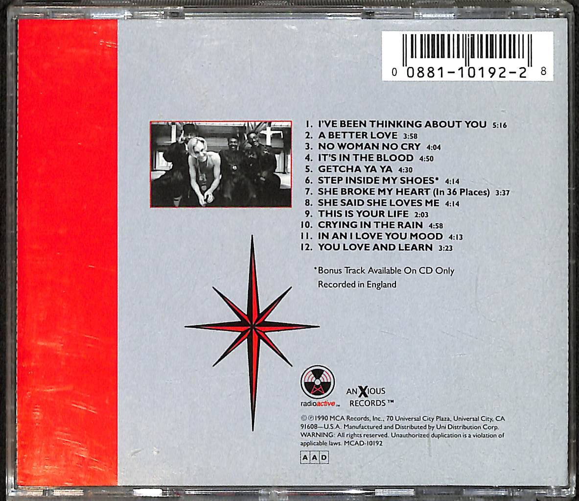 London Beat - In The Blood CD (İkinci El) CD4159 - 2