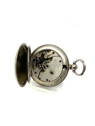 Longines Nacıp K.Djezvedjıan Constantınople Gümüş Kasa Osmanlı Kadran Anahtar Kurmalı Cep Saati SAA162 #14.95 - 6