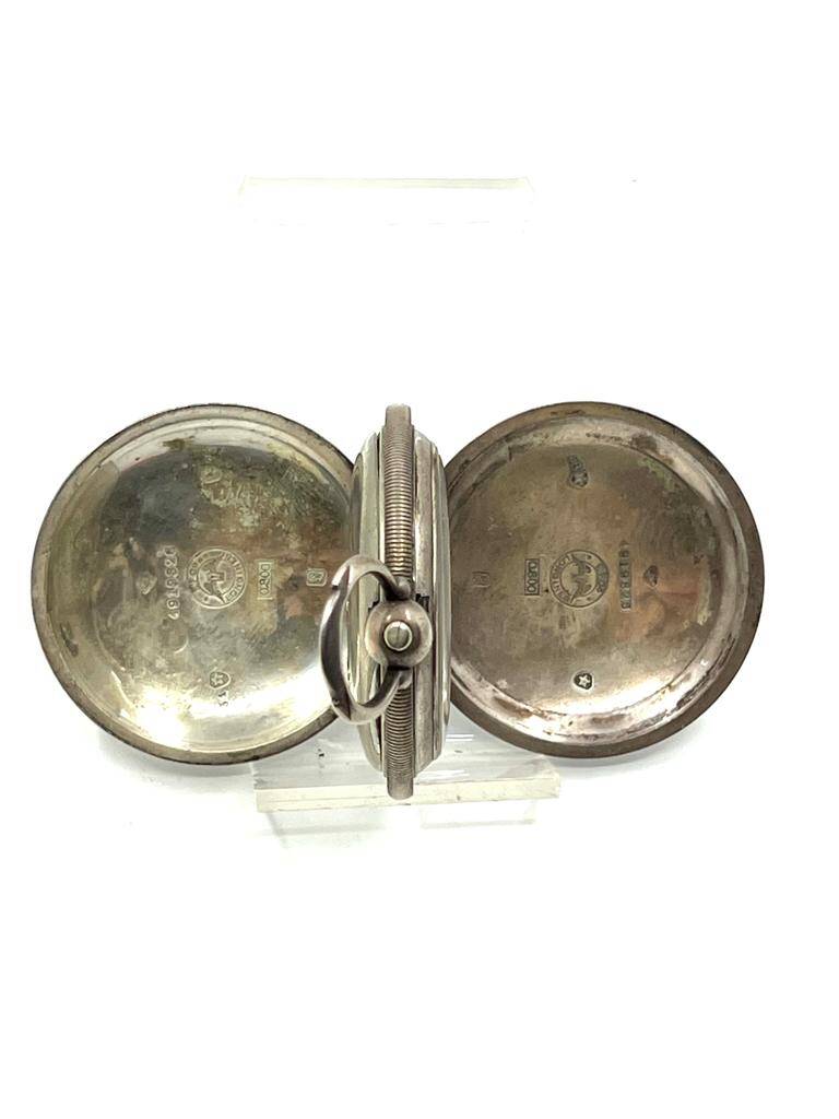 Longines Nacıp K.Djezvedjıan Constantınople Gümüş Kasa Osmanlı Kadran Anahtar Kurmalı Cep Saati SAA162 #14.95 - 5