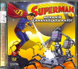 Superman Mekanik Canavarlara Karşı Türkçe Çizgi Filmi VCD Film VCD27888 - 1