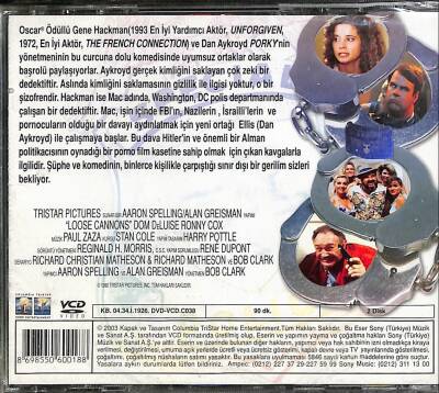 Loose Cannons Üşütük Polisler VCD Film VCD12511 - 2
