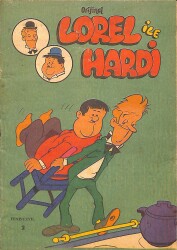 Lorel İle Hardi Çizgi Roman Sayı:2 (Gazete Eki) NDR98576 - Gökçekoleksiyon