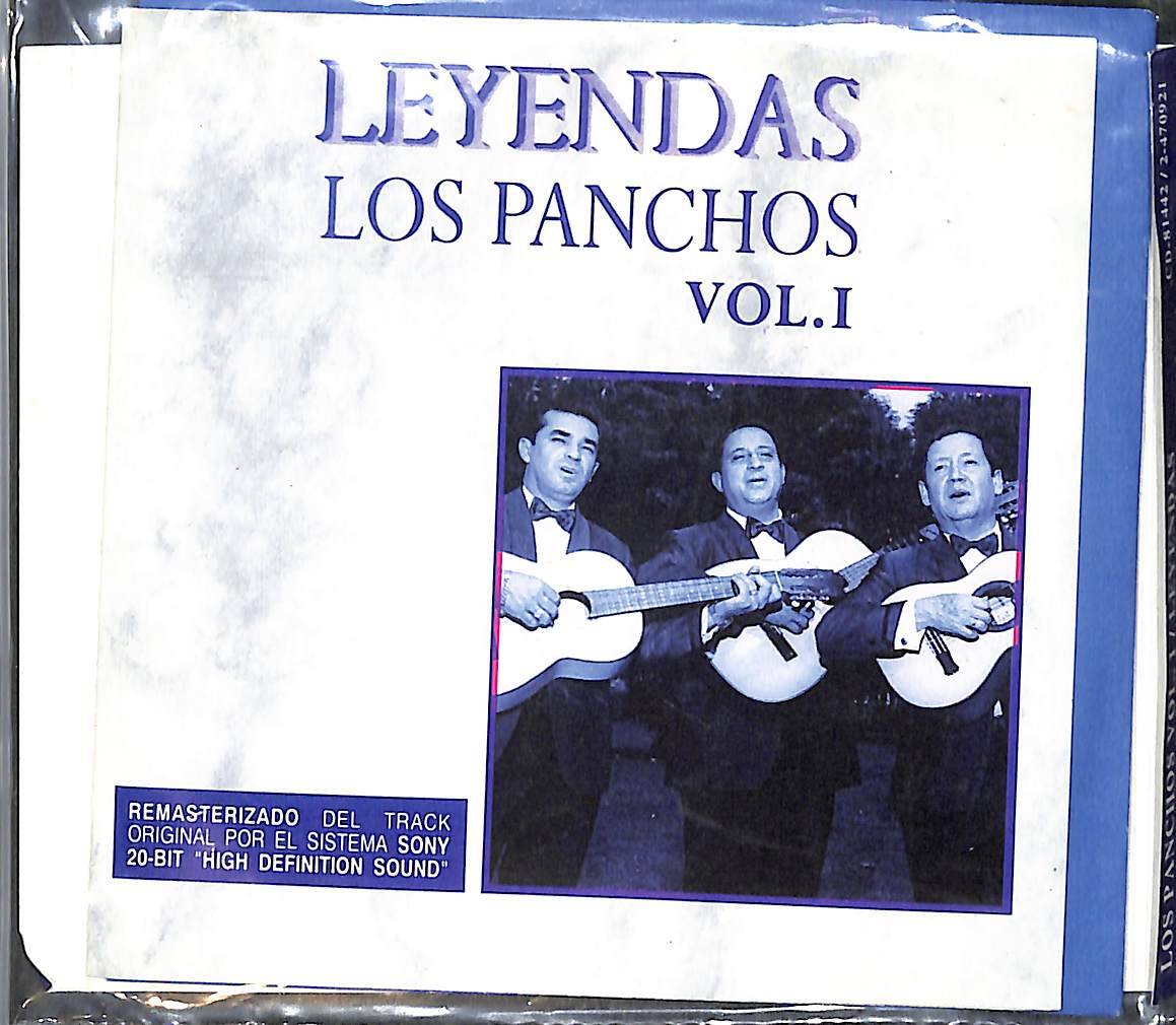 Los Panchos – Leyendas Vol. I CD (İkinci El) CD5844 - 1