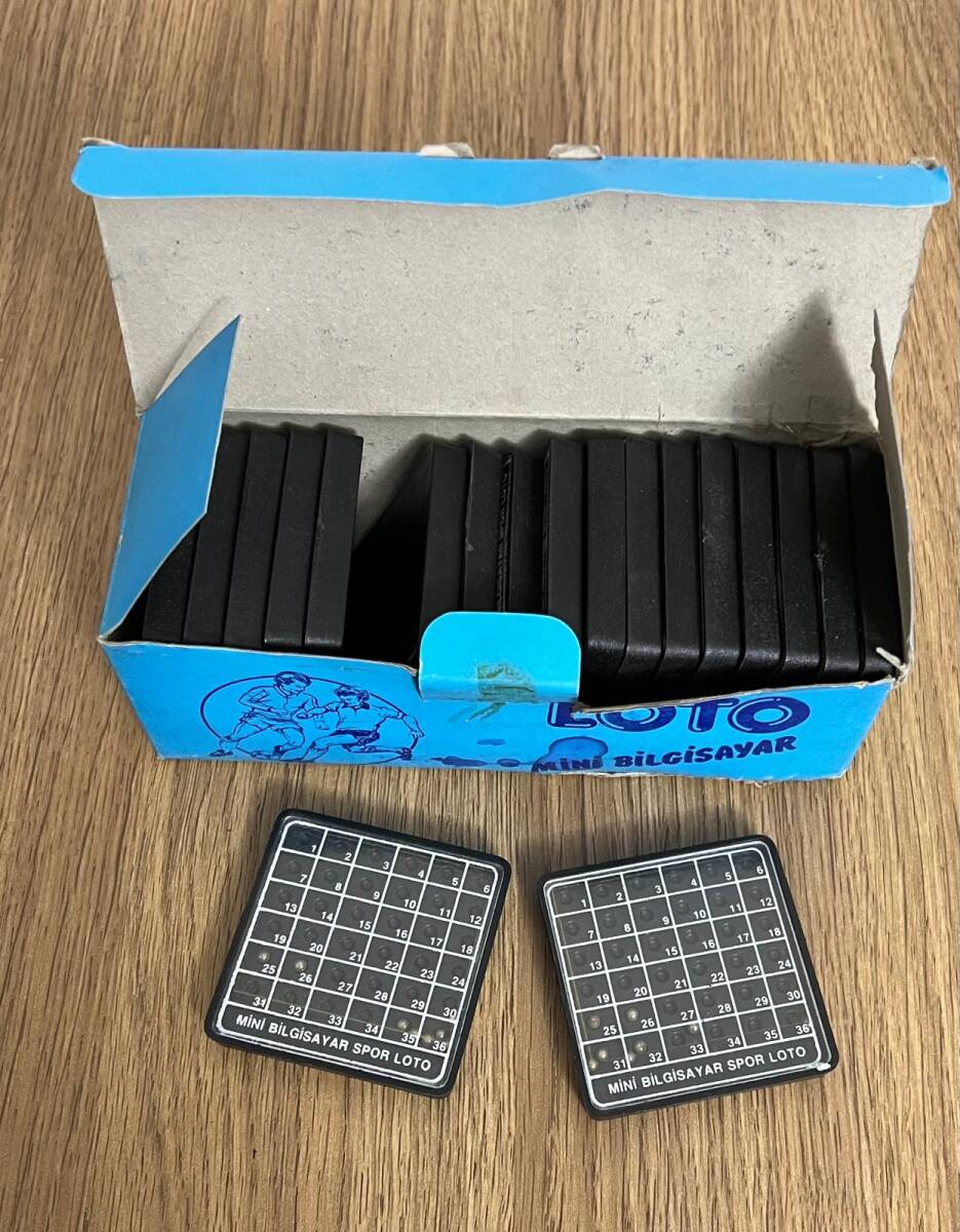 Loto Mini Bilgisayar Tam Dolu Kutu 1988 Üretimi AOB4814 - 3