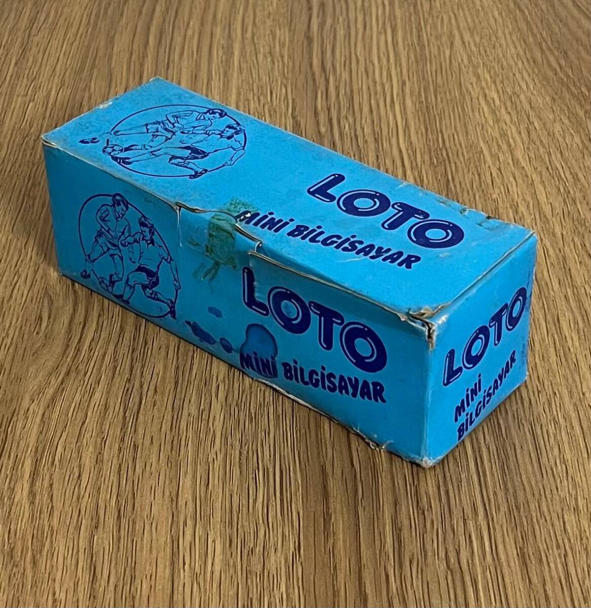 Loto Mini Bilgisayar Tam Dolu Kutu 1988 Üretimi AOB4814 - 4