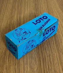 Loto Mini Bilgisayar Tam Dolu Kutu 1988 Üretimi AOB4814 - 2