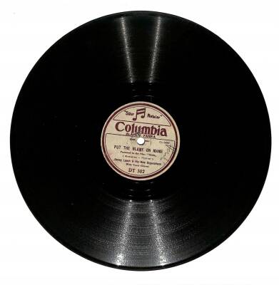 Lou Preager His Orch - Im So All Alone Put The Blame On Mame TAŞ PLAK (106.5) PLK22972 - 2