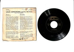 Louis Armstrong And His All-Stars ‎– Atlanta Blues 45′lik Plak (10/7) PLK27440 - 2