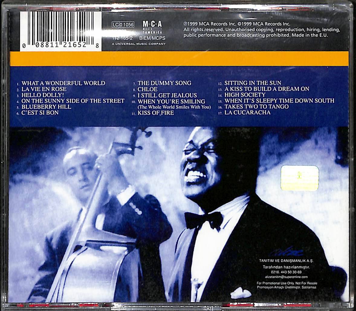 Louis Armstrong - Classic CD (Sıfır) CD4556 - 2