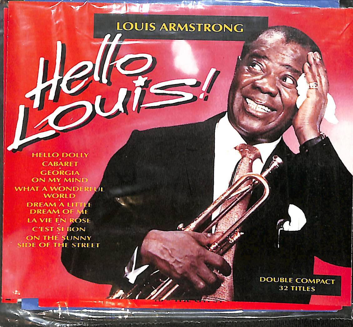 Louis Armstrong - Les Plus Belles Chansons De Louis Armstrong - Hello Louis ! CD (İkinci El) CD5788 - 1