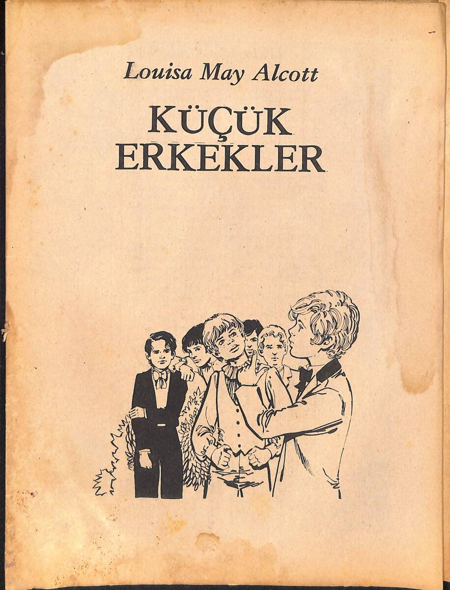 Louisa May Alcott - Küçük Erkekler Çizgi Roman NDR98240 - 1