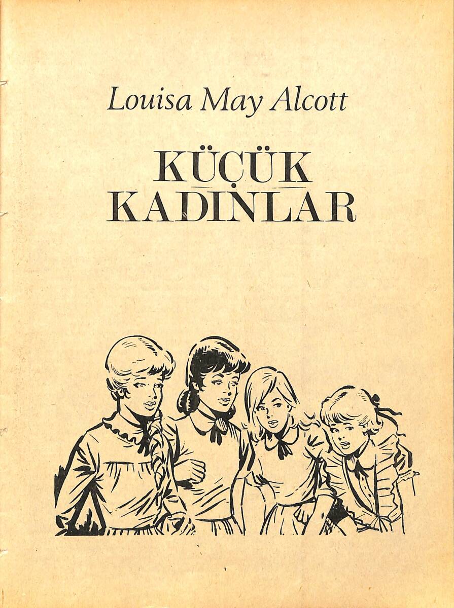 Louisa May Alcott - Küçük Kadınlar Çizgi Roman NDR96524 - 1