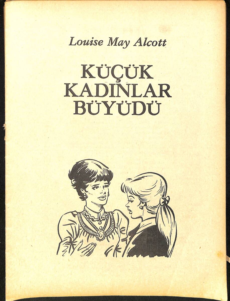 Louise May Alcott - Küçük Kadınlar Büyüdü Çizgi Roman NDR98266 - 1