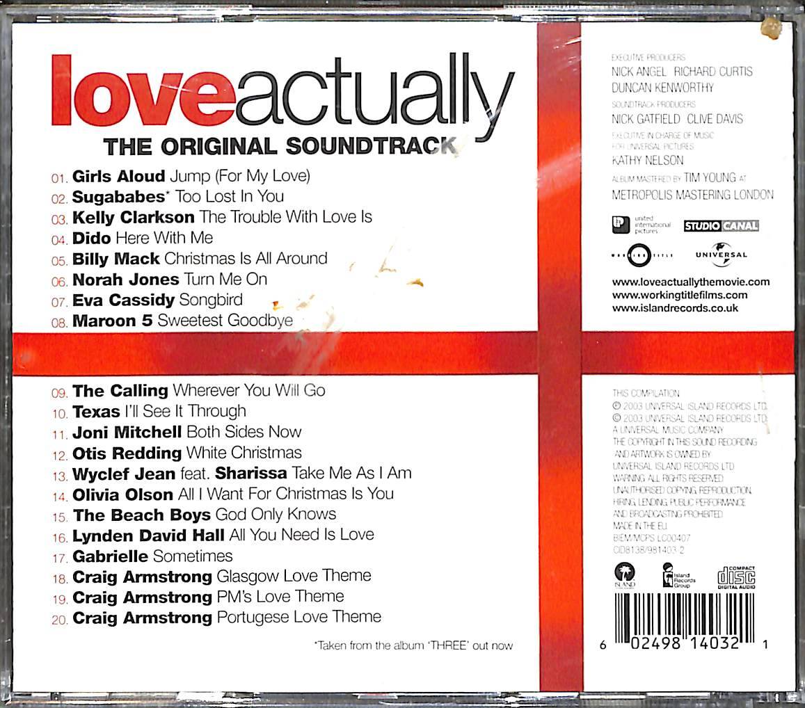 Love Actually – The Original Soundtrack CD (İkinci El) CD5251 - 2
