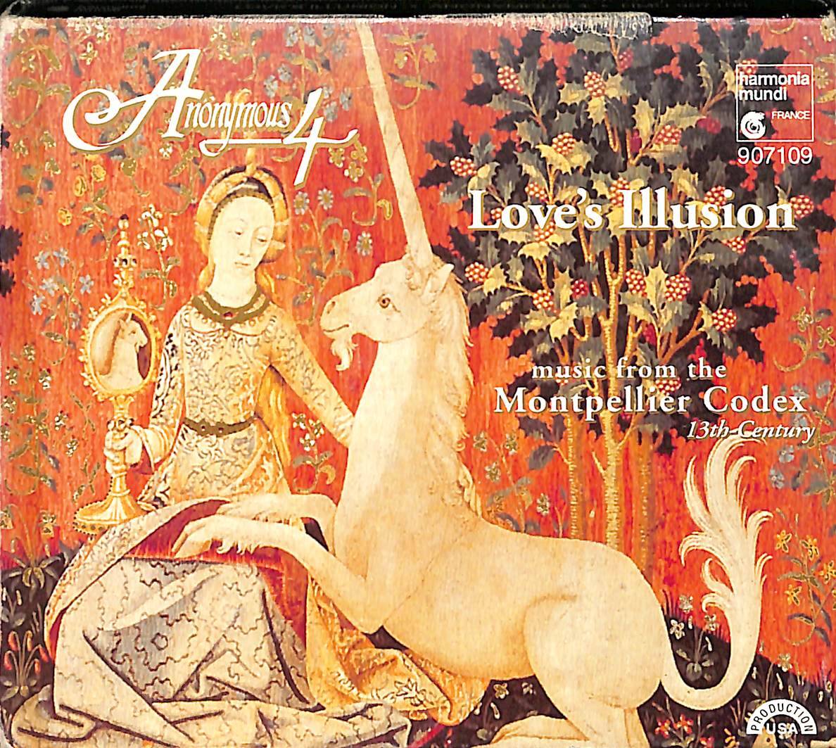Love's Illusion Music From The Montpellier Codex 13th Century CD (İkinci El) CD3824 - 1