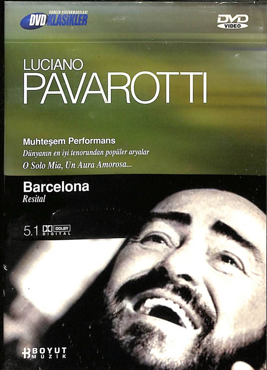 Luciano Pavarotti - Barcelona Resitali DVD Film (İkinci El) DVD2908 - 1