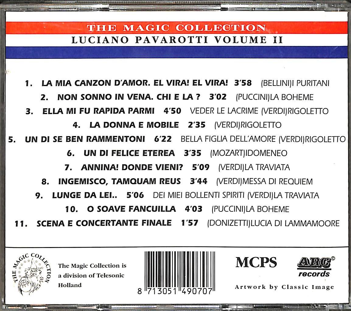 Luciano Pavarotti ‎- The Magic Collection Volume II CD (İkinci El) CD4379 - 2