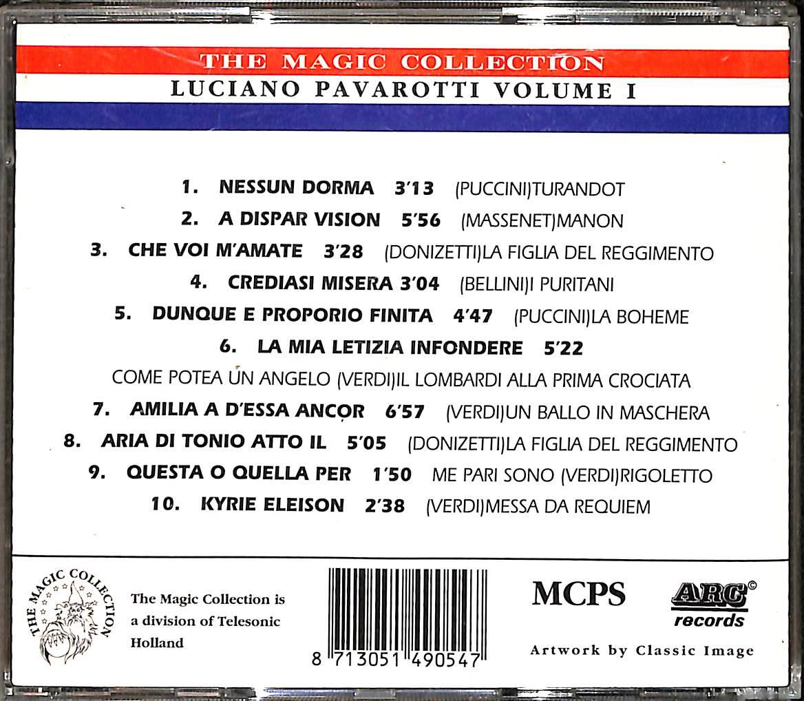 Luciano Pavarotti Volume 1 CD (İkinci El) CD5512 - 2