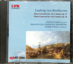 Ludwing Van Beethoven - Piano Concertos 3 & 4 CD (İkinci El) CD5083 - 1