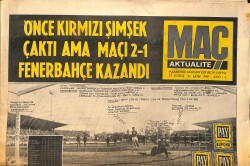 Maç Aktüalite Gazetesi 27 Ekim 1969 - Bursa'nın Aksine İst. Spor Büyüyor - Beşiktaş'ın Taktiği Yanlıştı GZ157689 - Gökçekoleksiyon