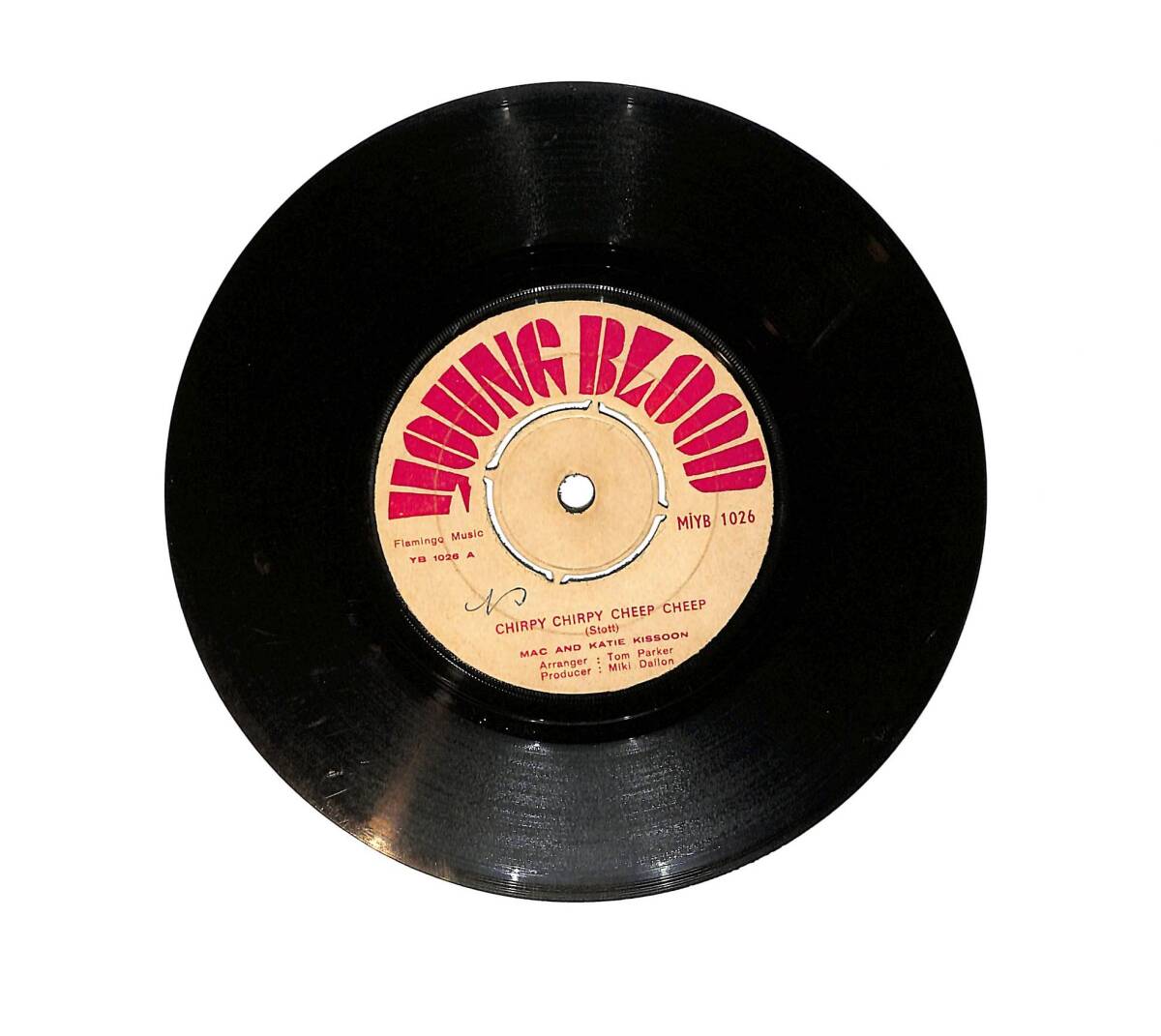 Mac and Katie Kissoon - Walking Around / Chirpy Chirpy Cheep Cheep PLAK (10/7.5) PLK26006 - 1