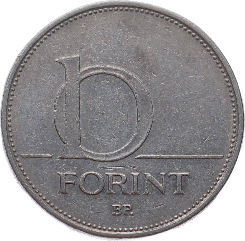 Macaristan 10 Forint 1993 ÇÇT YMP11132 - 1
