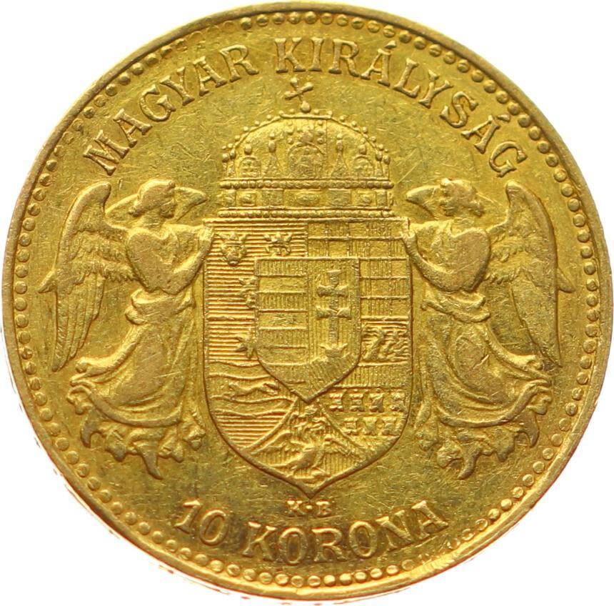 Macaristan 10 Korona 1905 'Franz Joseph I' Altın YMP10942 #431 - 2