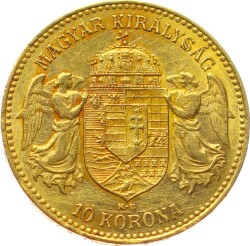Macaristan 10 Korona 1906 'Franz Joseph I' Altın YMP10943 #431 - 2