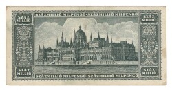 Macaristan 100 Milyon Milpengo 1946 ÇÇT YKP8226 - 2