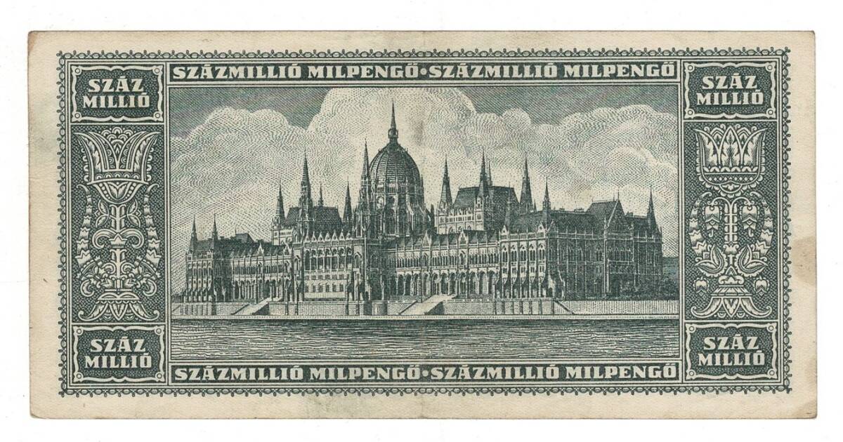 Macaristan 100 Milyon Milpengo 1946 ÇÇT YKP8226 - 2