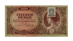 Macaristan 10.000 Pengo 1945 ÇÇT YKP7391 - 1