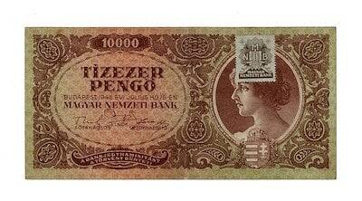 Macaristan 10.000 Pengo 1945 ÇÇT YKP7391 - 1