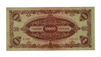 Macaristan 10.000 Pengo 1945 ÇÇT YKP7391 - 2