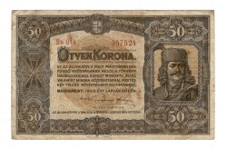 Macaristan 50 Korona 1920 ÇT YKP8245 - 3