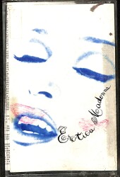 Madonna Erotica Orijinal Kaset (İkinci El) * Sire Records - Mavi Bandrol - 1992 * KST30183 - Gökçekoleksiyon