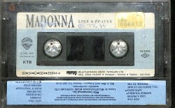 Madonna – Like A Prayer Orijinal Kaset (İkinci El) *Milletlerarası Müzik Yayınları - Sarı Bandrol - 1989* KST29903 - 2