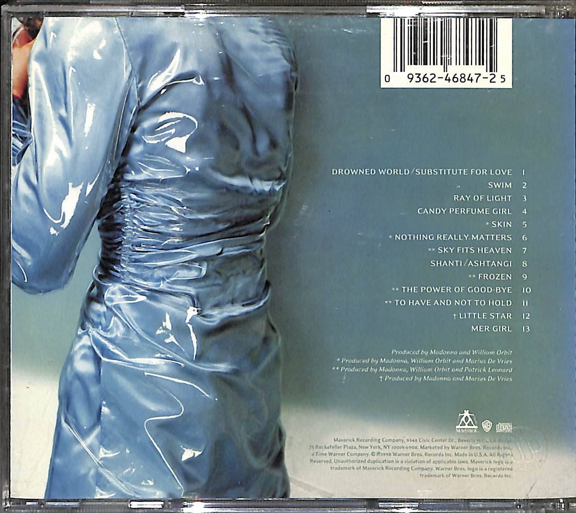 Madonna - Ray Of Light CD (İkinci El) CD4619 - 2