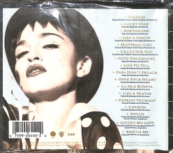 Madonna – The Immaculate Collection CD (İkinci El) CD5733 - 2