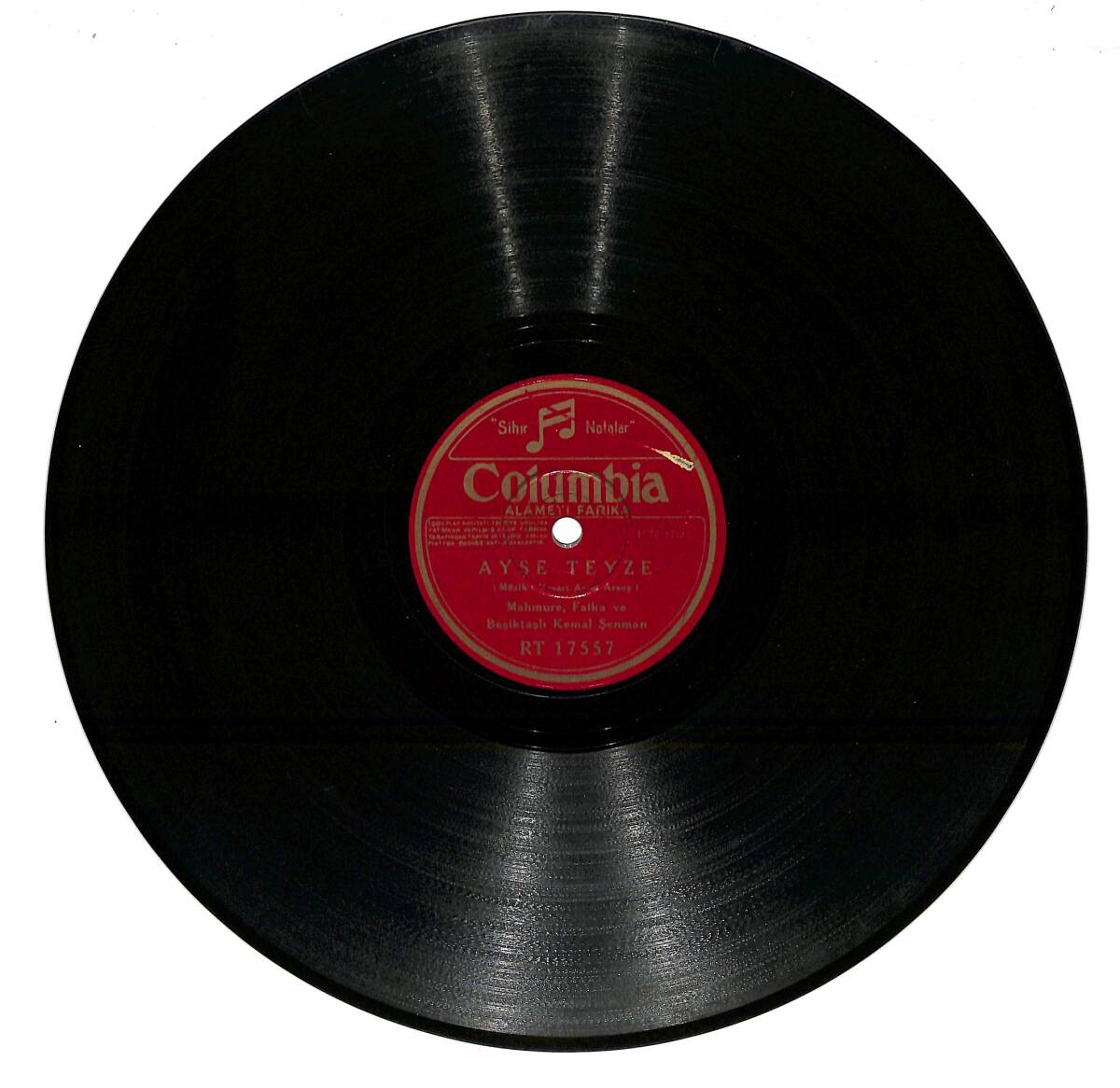 Mahmure, Faika ve Beşiktaşlı Kemal Şenman - Ayşe Teyze & Gönül Bahçeleri TAŞ PLAK (10/6) PLK26615 - 1