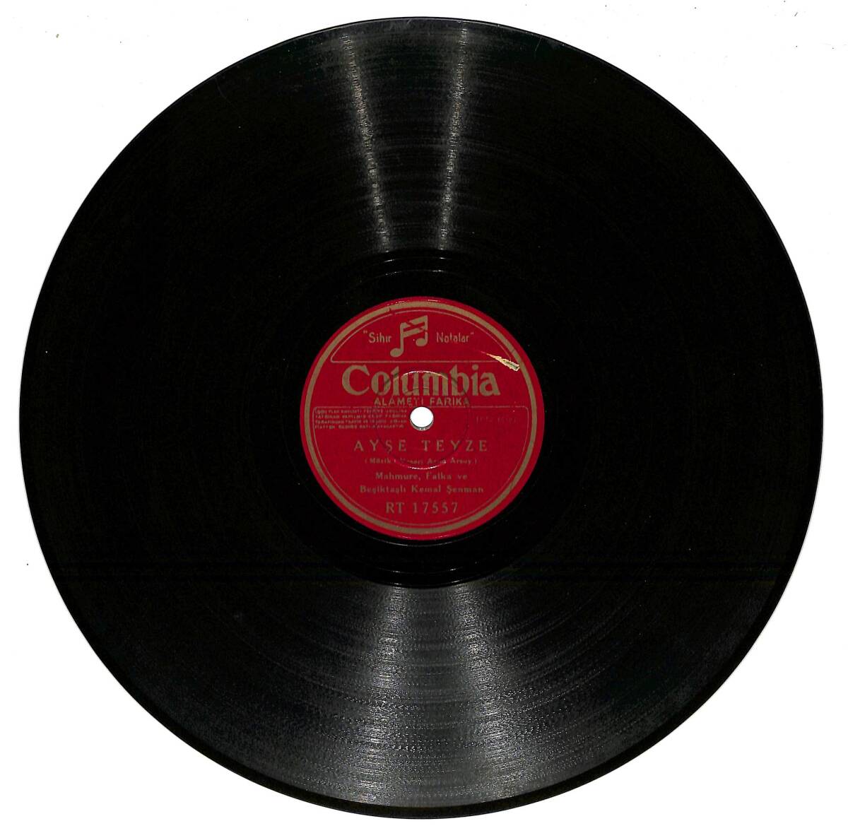 Mahmure, Faika ve Beşiktaşlı Kemal Şenman - Ayşe Teyze & Gönül Bahçeleri TAŞ PLAK (10/6) PLK26615 - 2