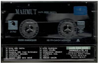 Mahmut - Son Bir Defa (İkinci El Kaset) KST669 - 4